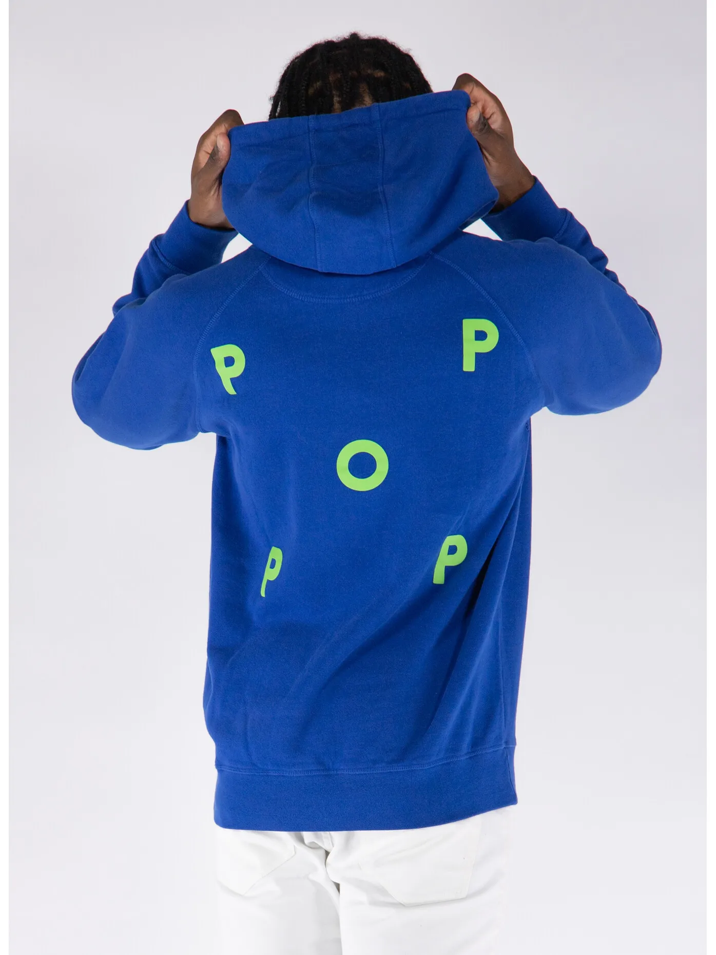     -POP TRADING COMPANY    -FELPA HOODIE LOGO-