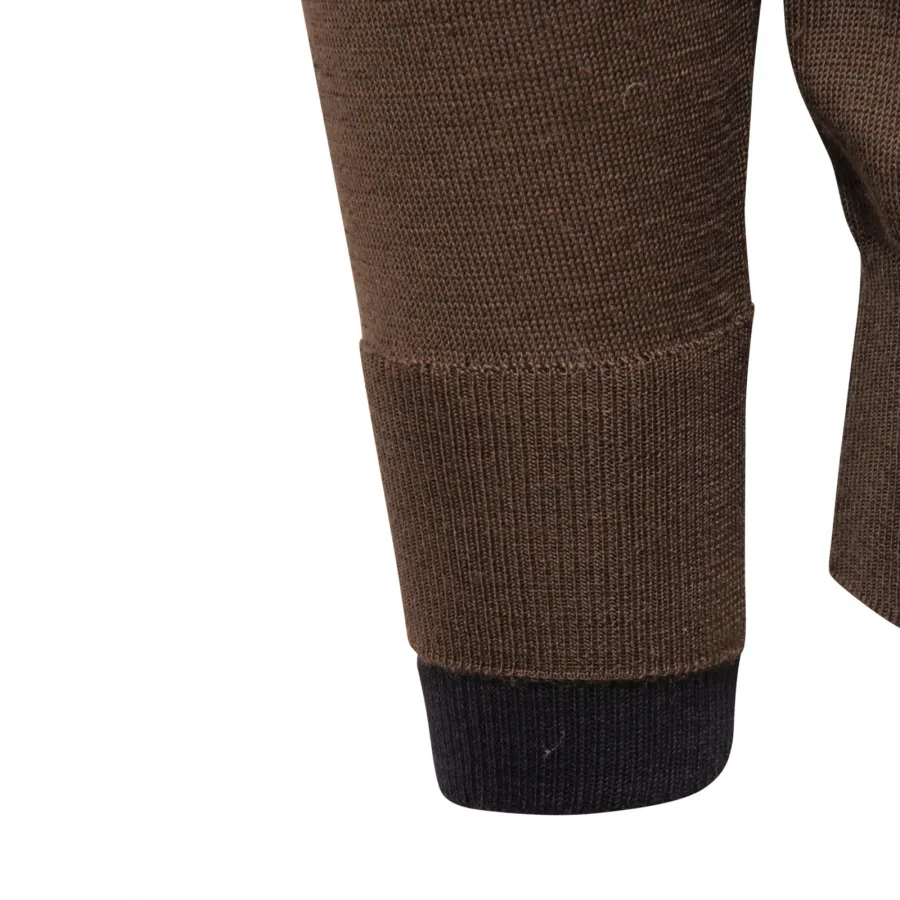2058AV MAGLIONE UOMO BECOME MAN WOOL BLEND SWEATER