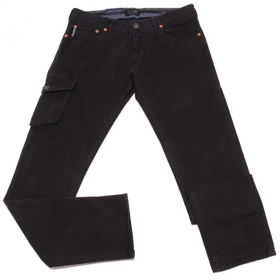 2406W pantalone uomo ARMANI JEANS blue cotton trouser men