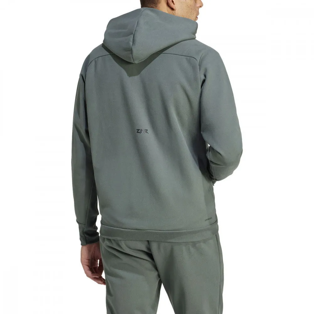 ADIDAS FELPA FULL ZIP CON CAPPUCCIO Z.N.E.