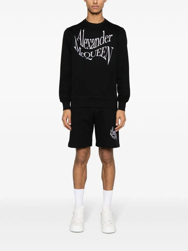 alexander mcqueen Felpa con logo