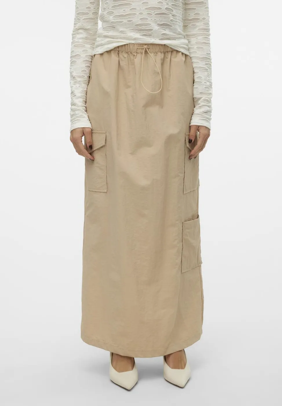 ALICIA PARACHUTE SKIRT - Gonna lunga