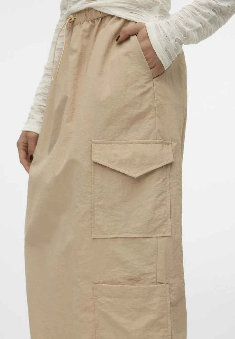 ALICIA PARACHUTE SKIRT - Gonna lunga