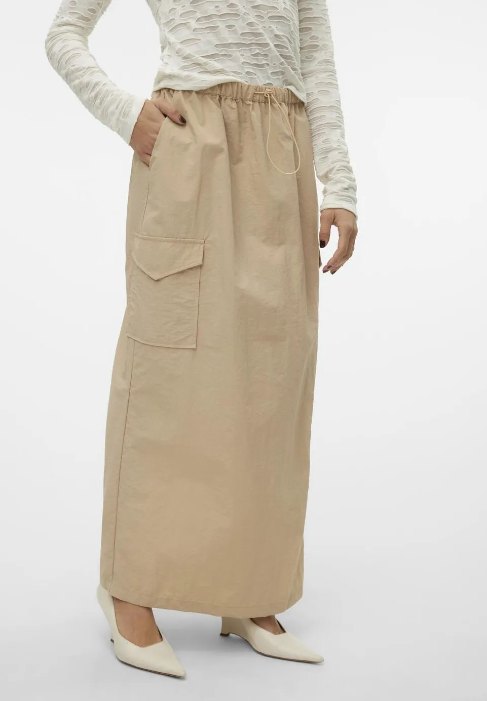 ALICIA PARACHUTE SKIRT - Gonna lunga