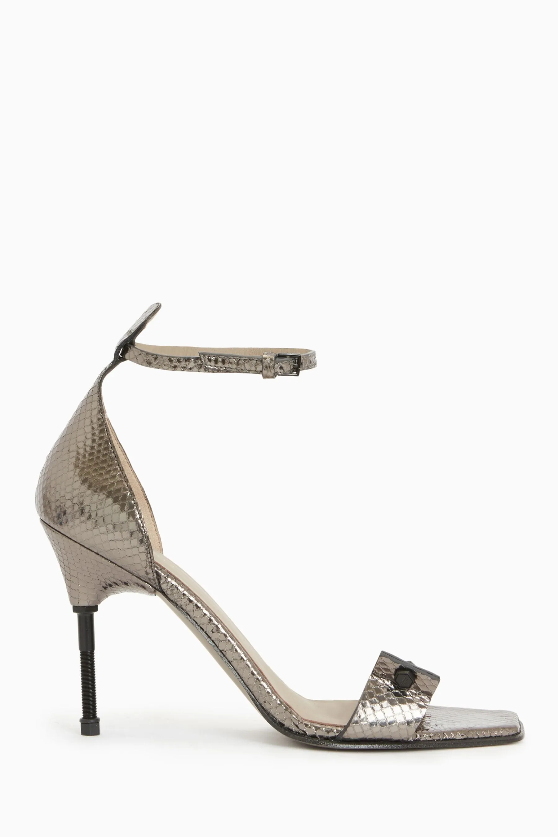 AllSaints - Betty - Sandali effetto serpente