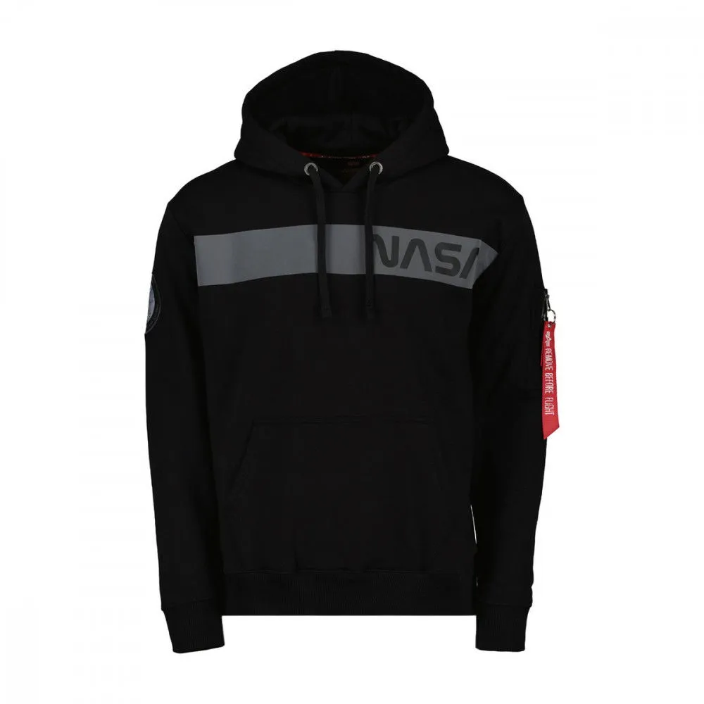 ALPHA INDUSTRIES FELPA CON CAPPUCCIO NASA