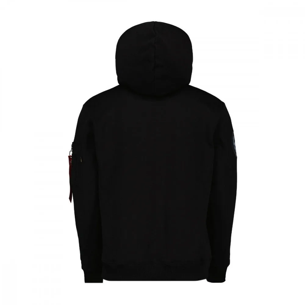 ALPHA INDUSTRIES FELPA CON CAPPUCCIO NASA
