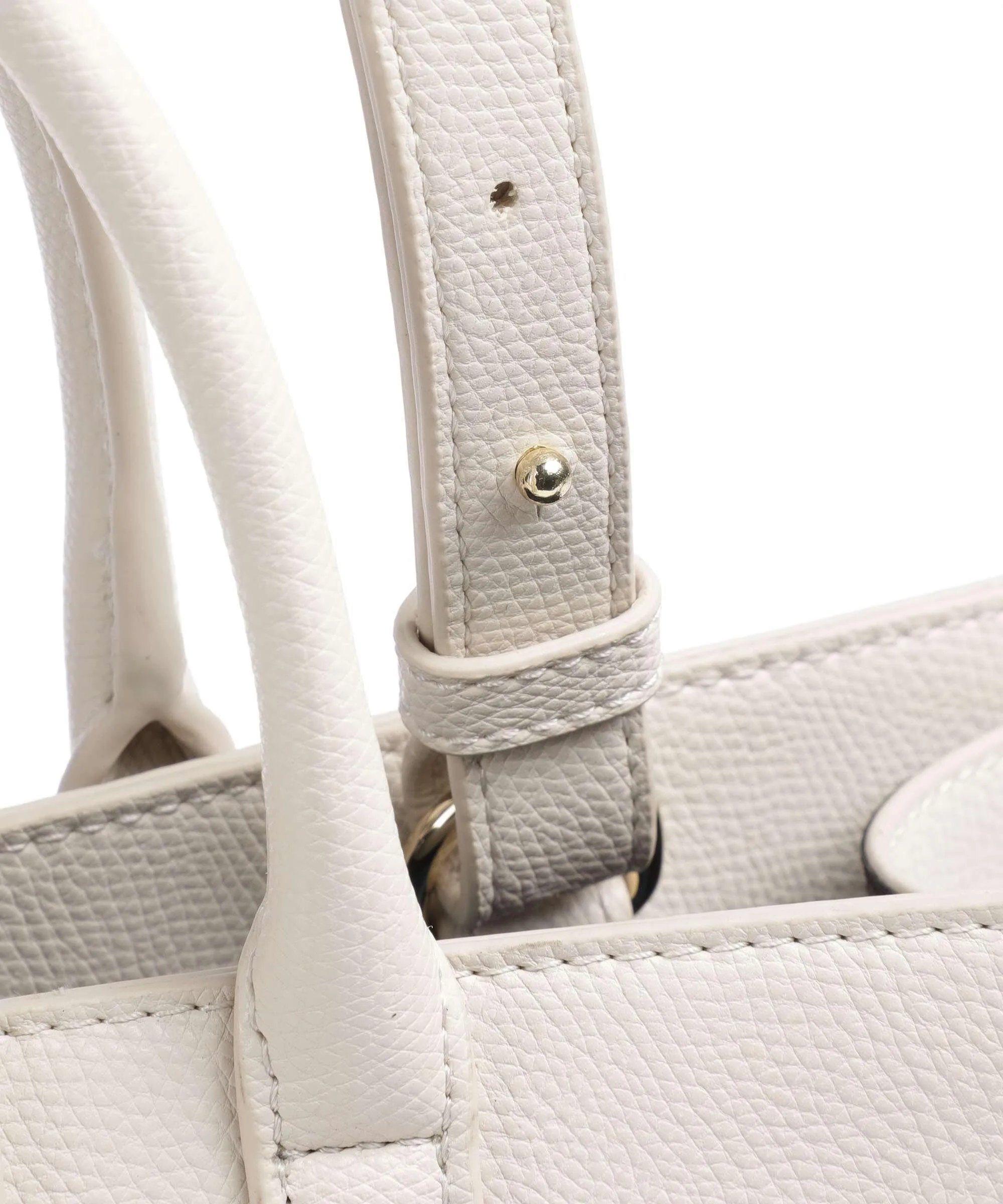  Armani Exchange Borsa a mano pelle sintetica avorio  