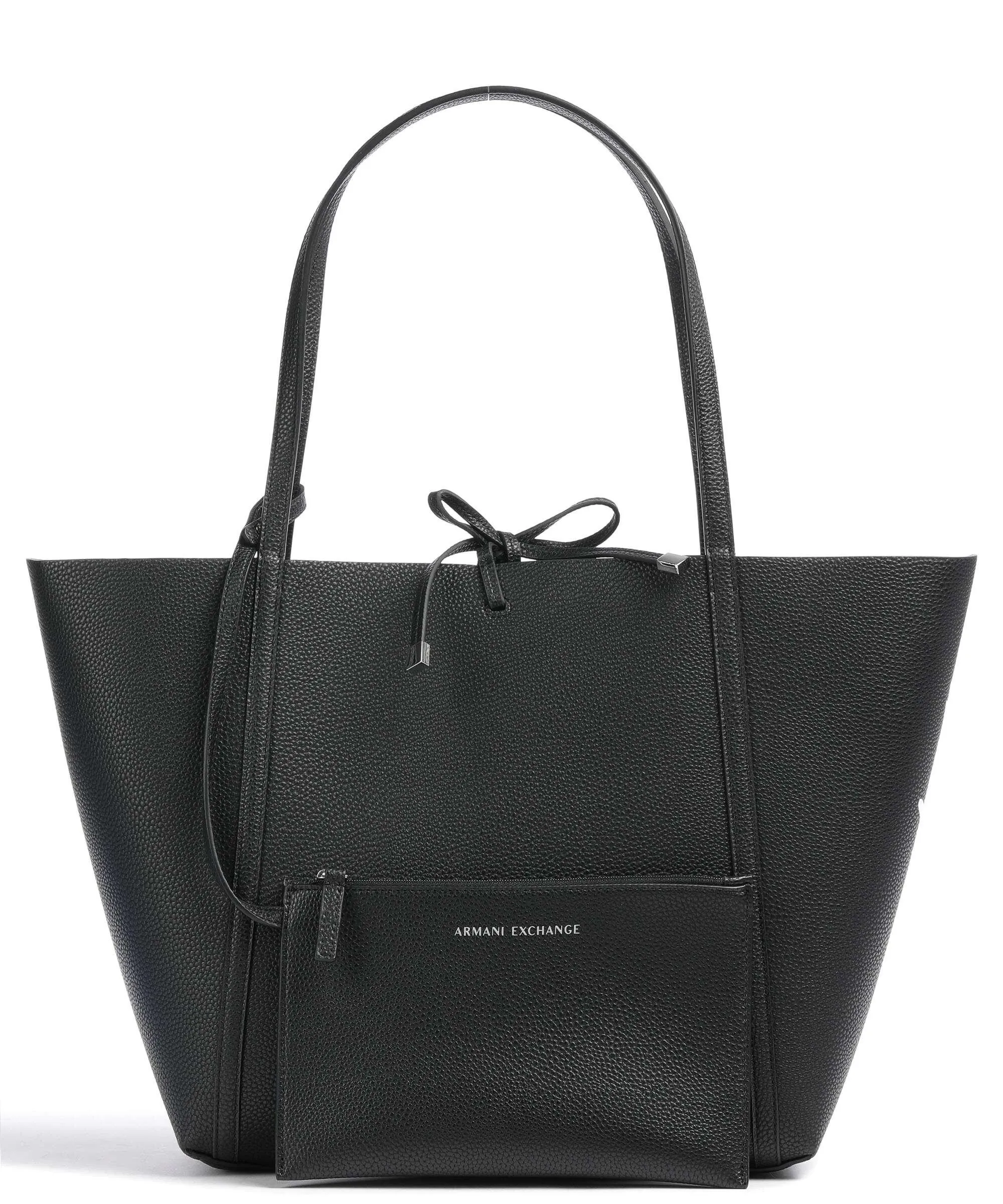  Armani Exchange Borsa shopper pelle sintetica nero  