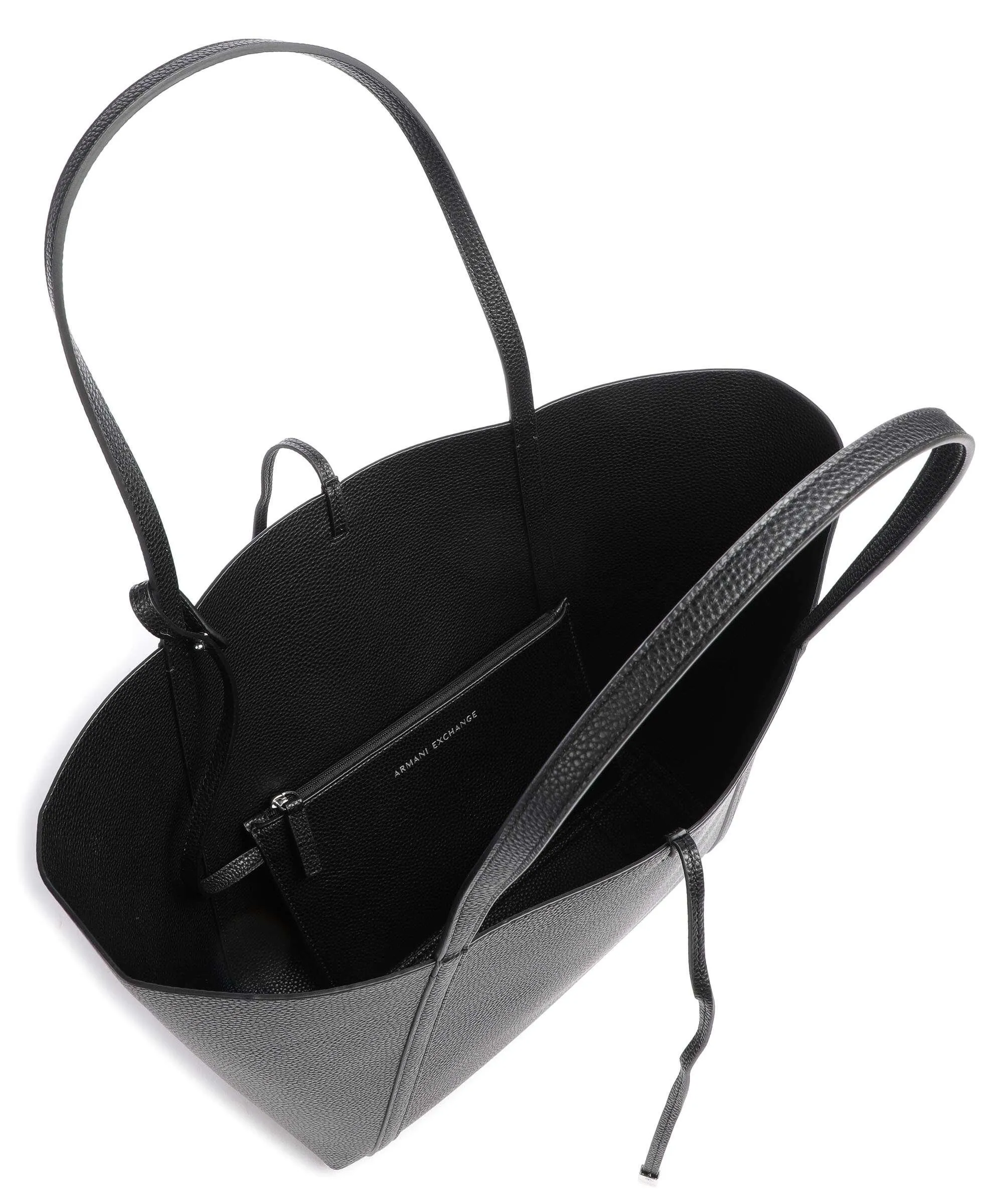  Armani Exchange Borsa shopper pelle sintetica nero  