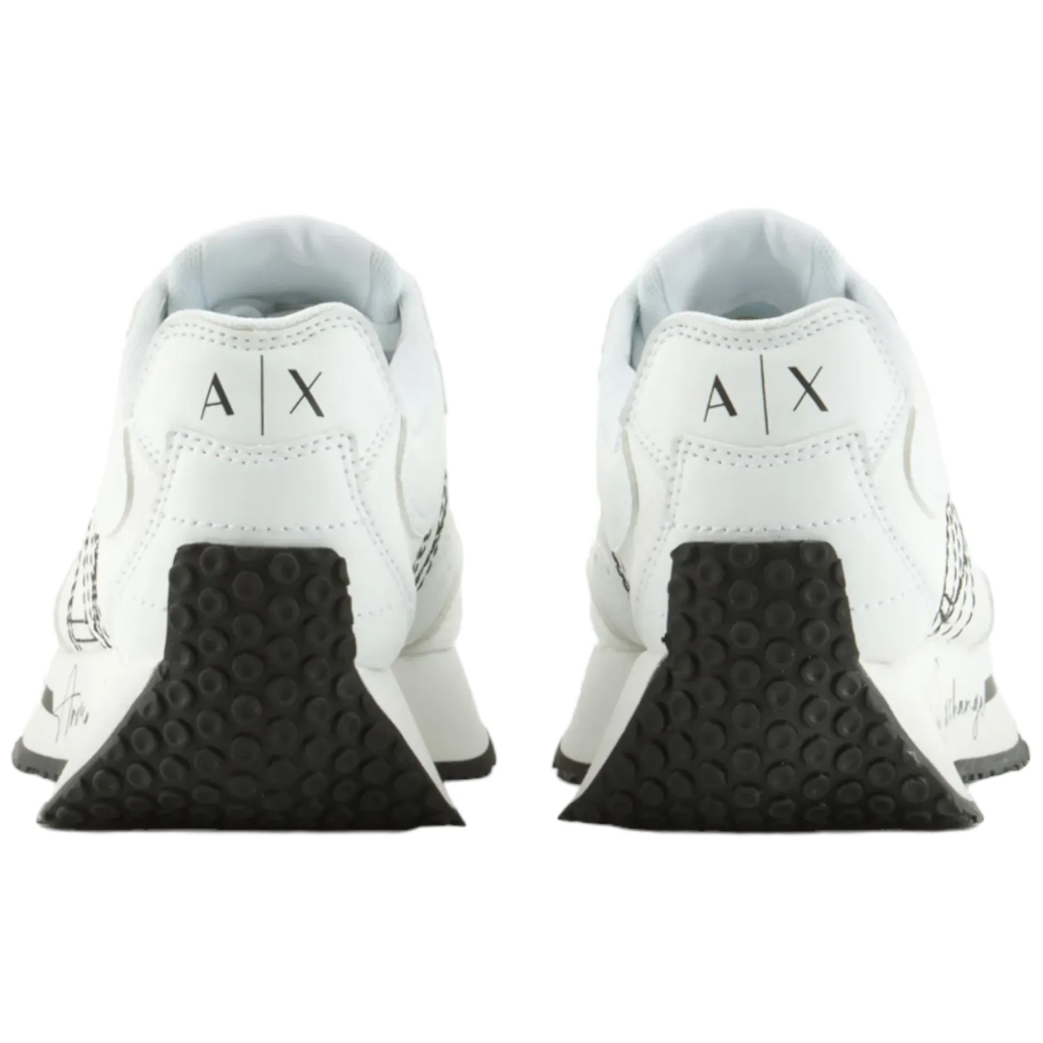 Armani Exchange sneakers platform donna