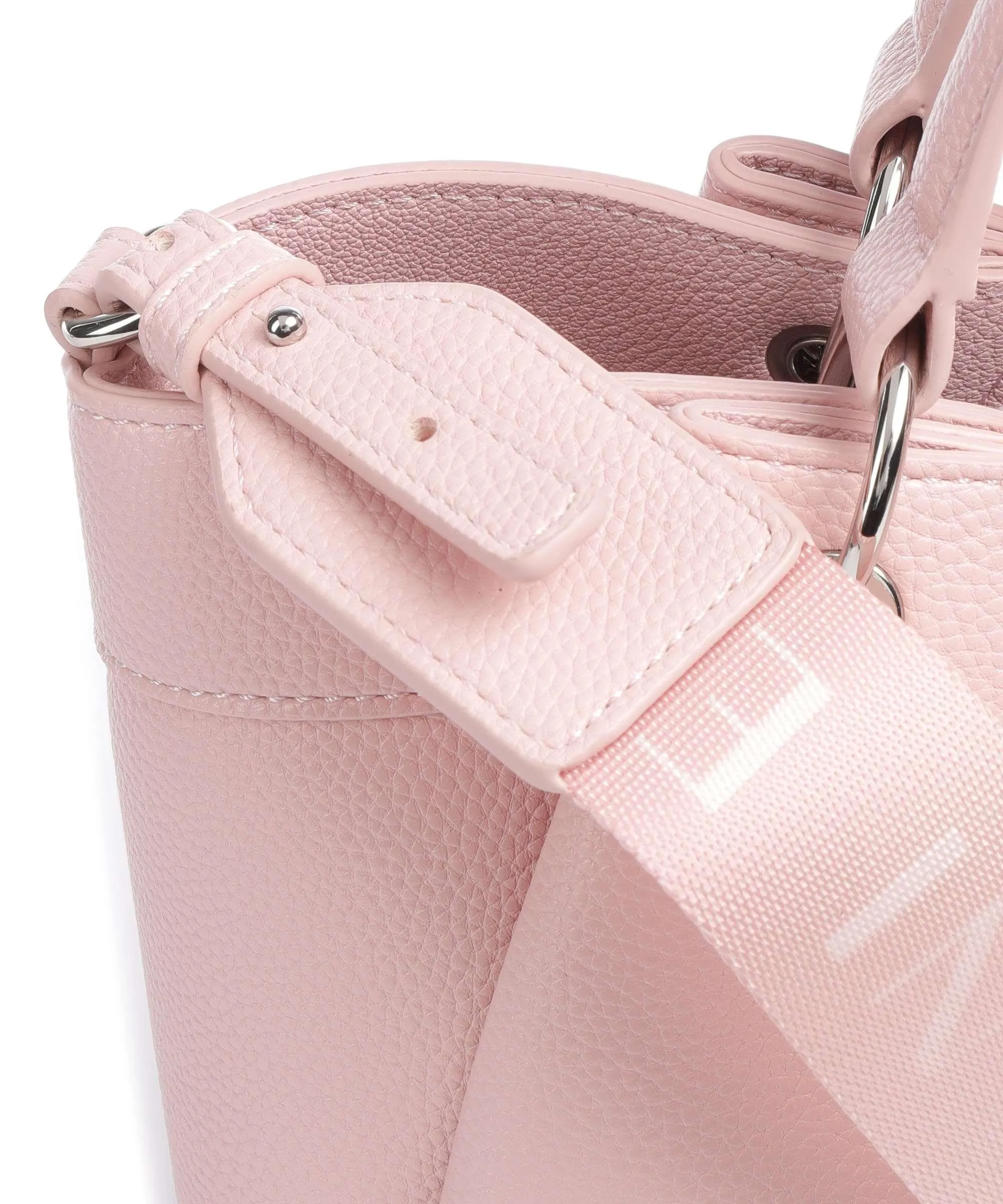  Armani Exchange Wave M Borsa a mano pelle sintetica rosa  