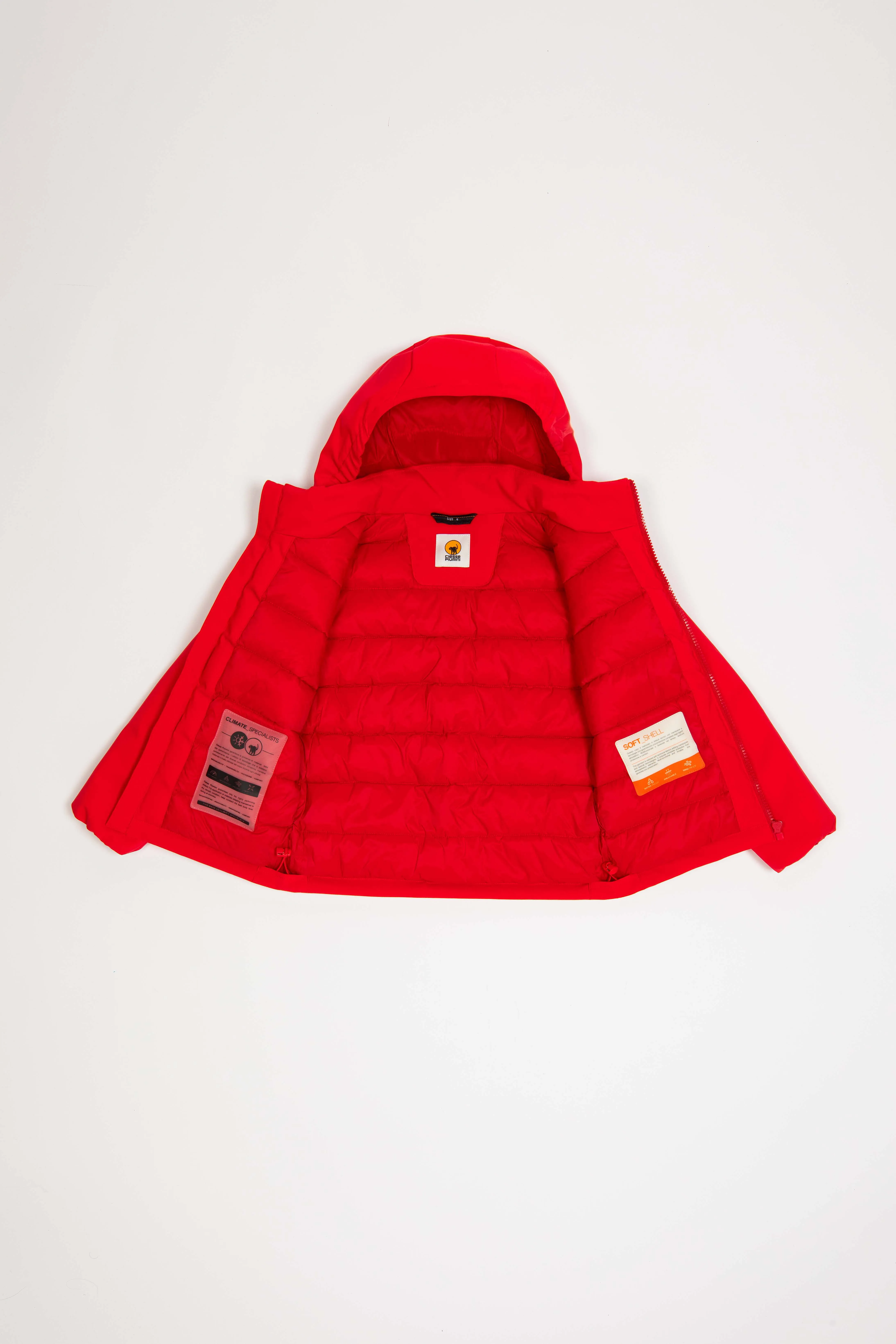 BALOO BOY – Giacca rossa in softshell imbottita