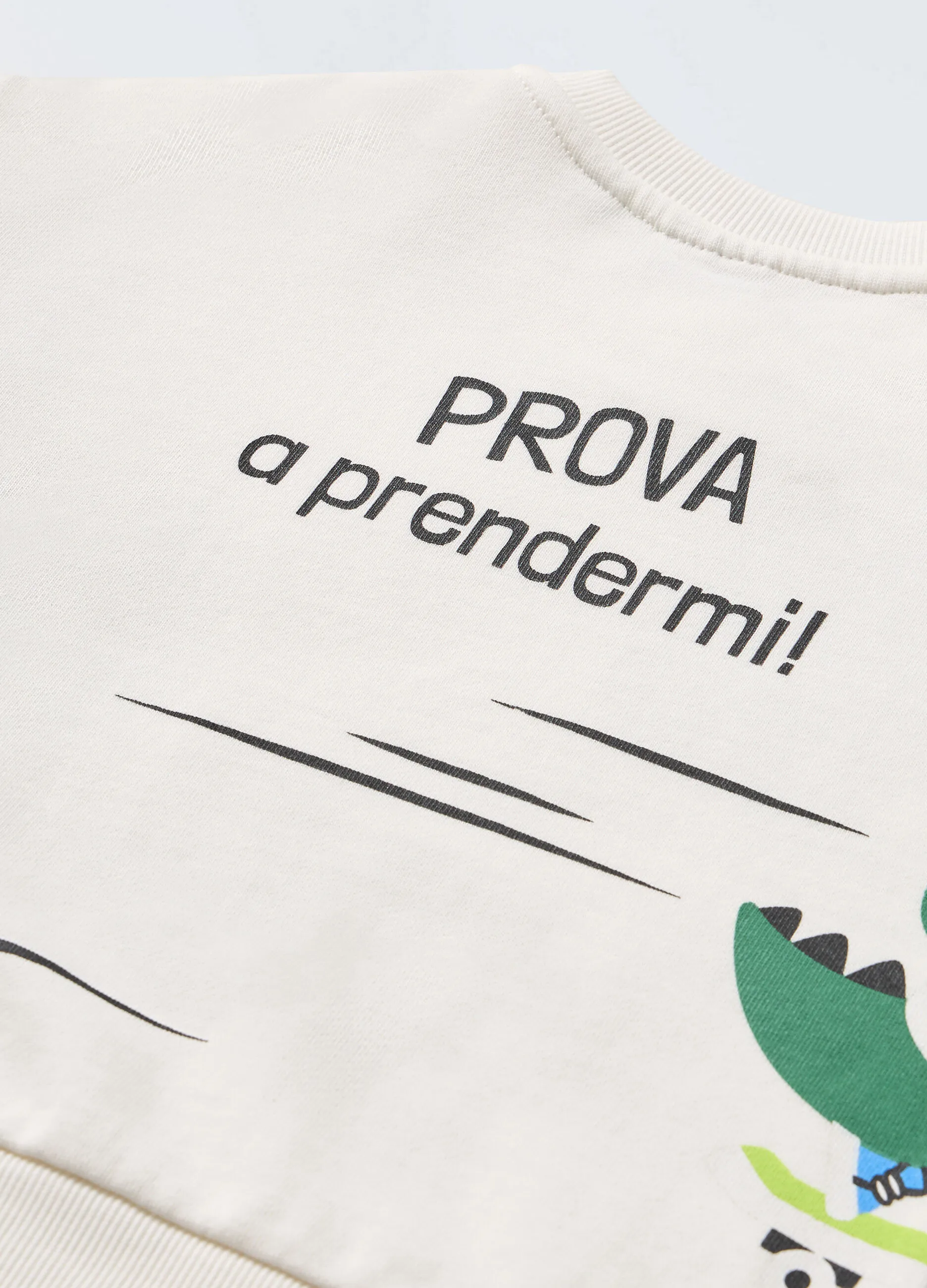 BLUKIDS  Felpa in french terry di puro cotone neonato