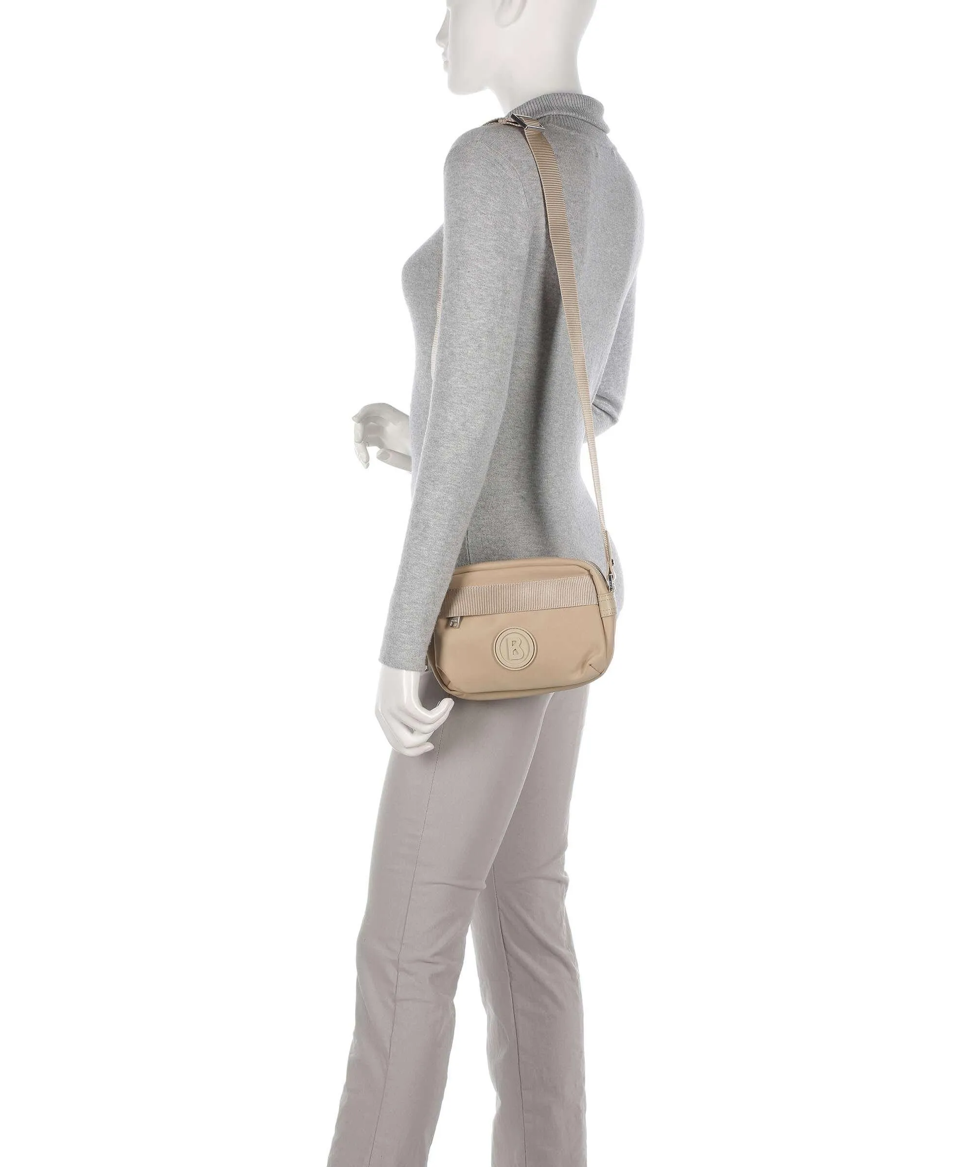  Bogner Maggia Lidia Borsa a tracolla nylon beige  
