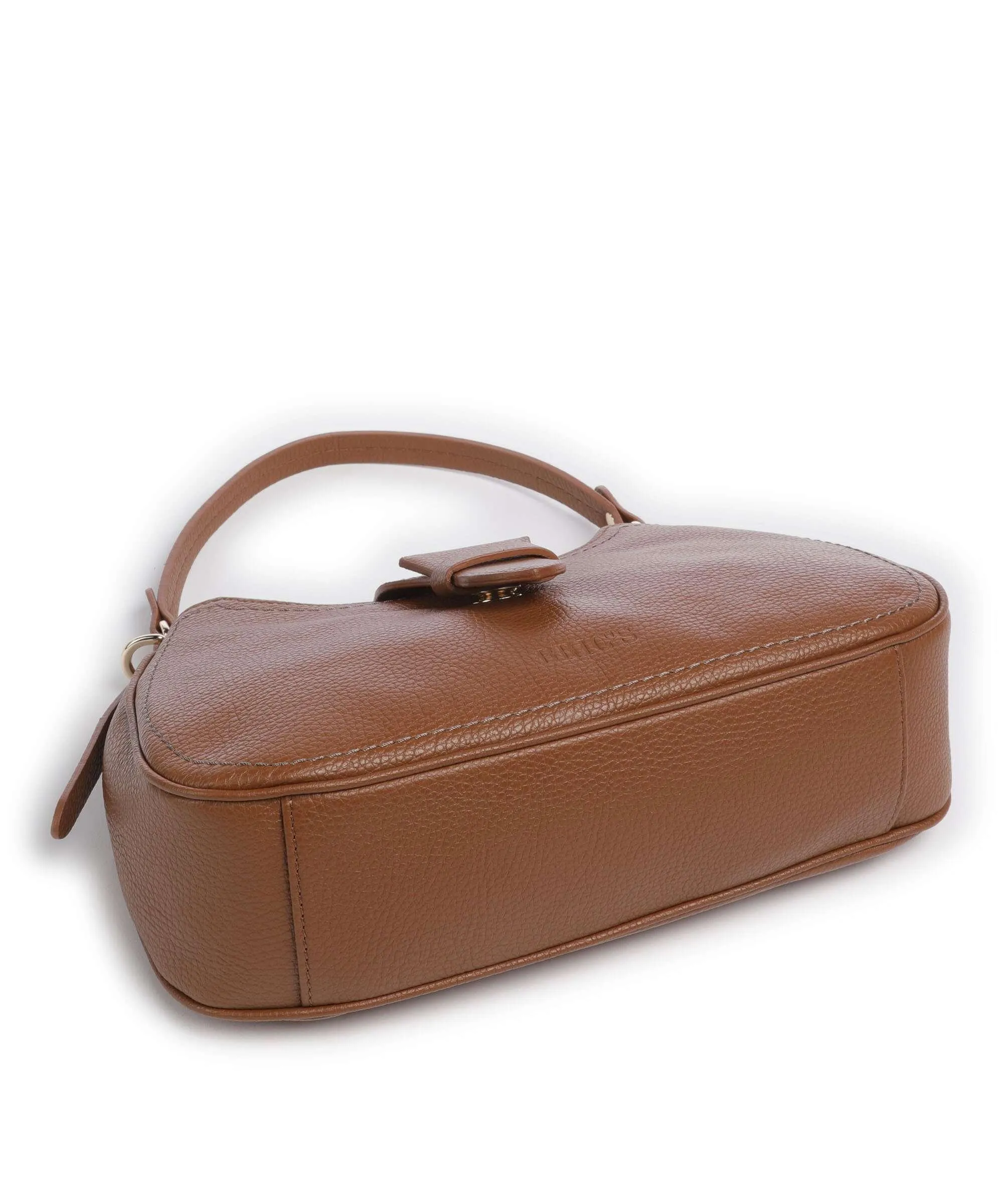  Brics Gondola Borsa hobo pelle granulata marrone  