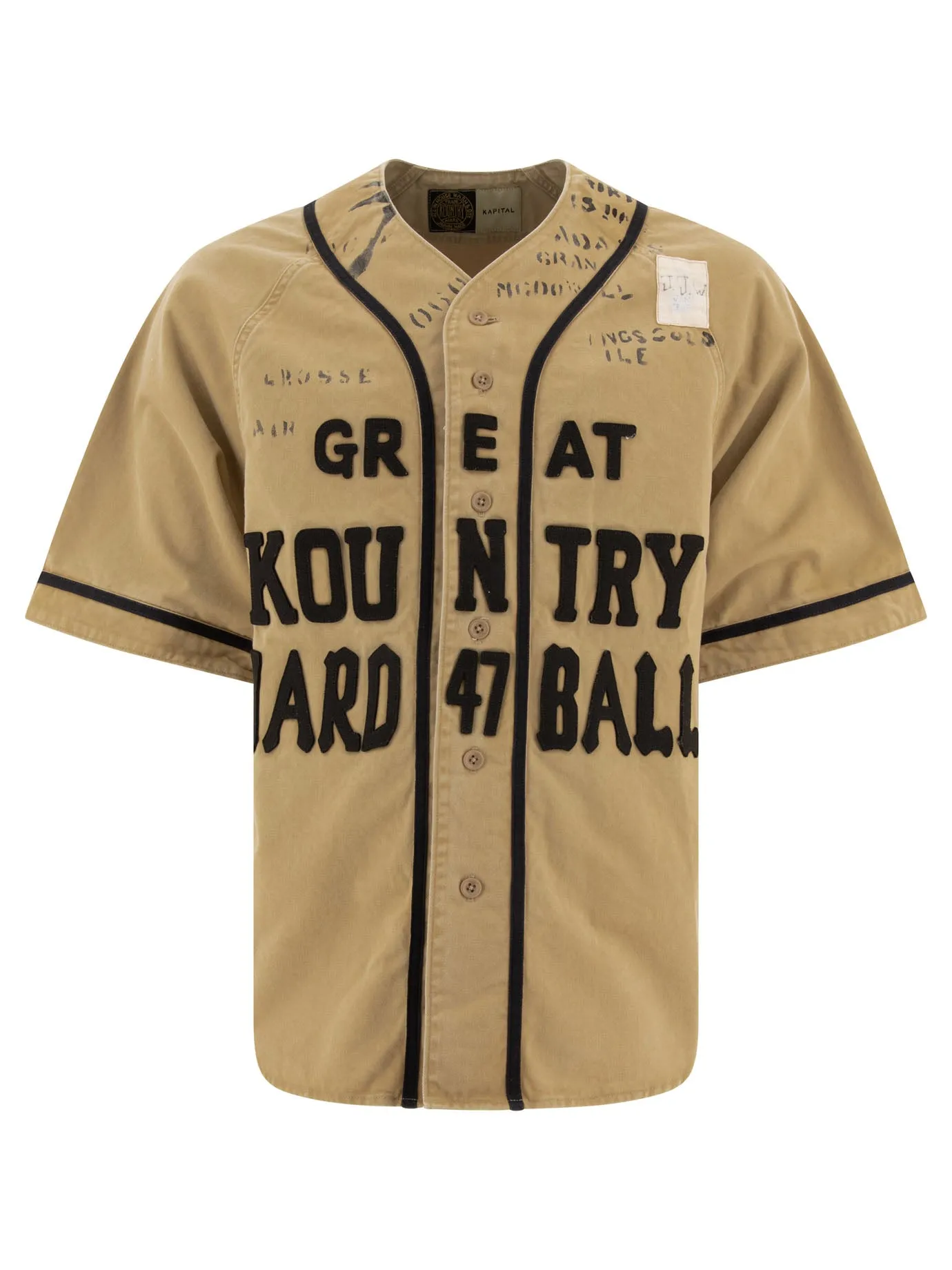 Camicia da baseball Great Kountry Anganited Kapital