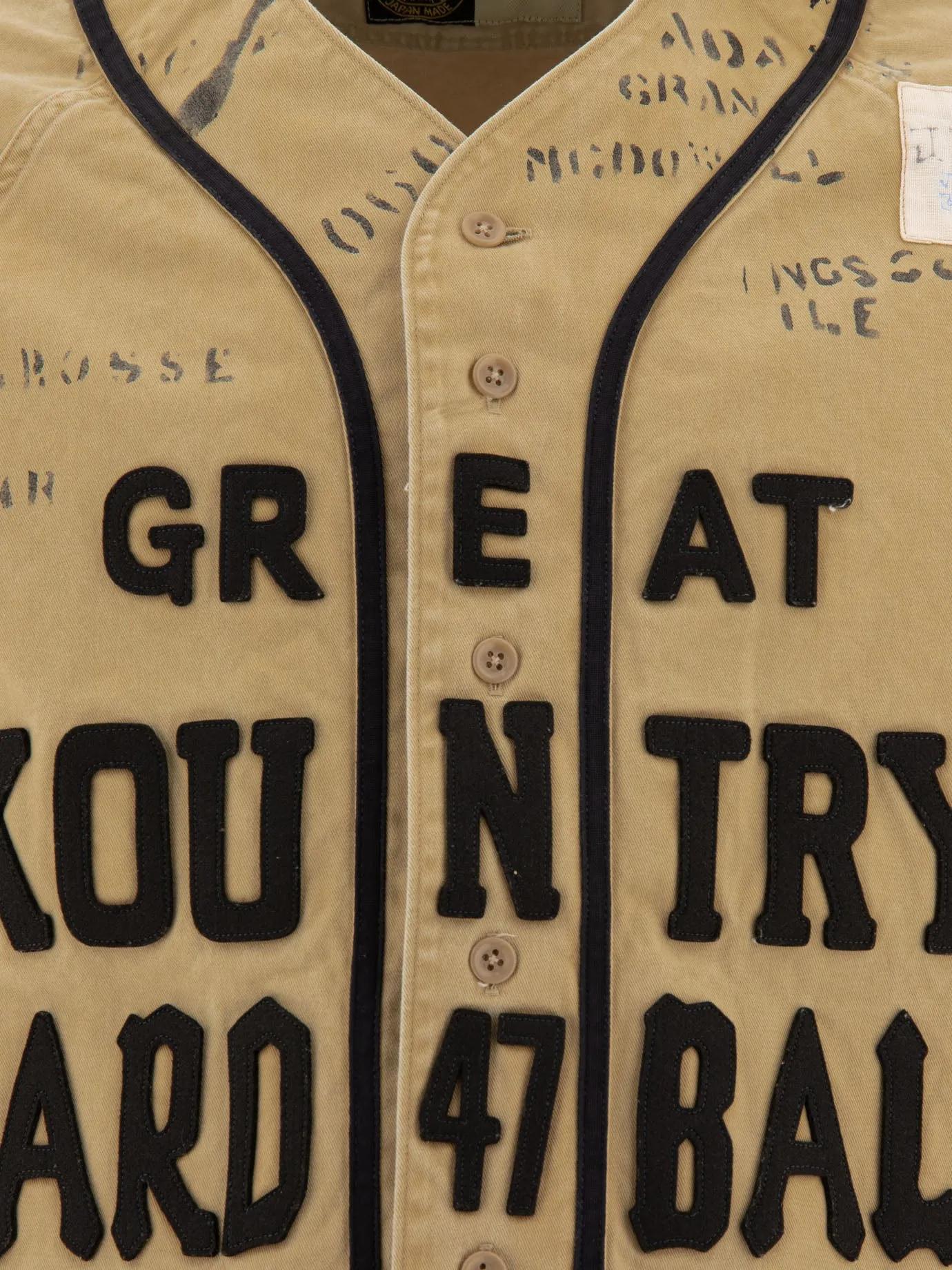 Camicia da baseball Great Kountry Anganited Kapital
