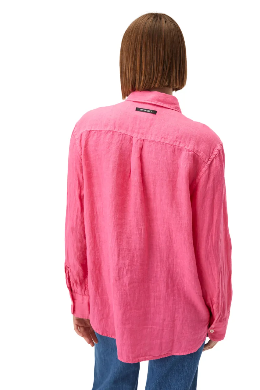 Camicia Easy lino dyed