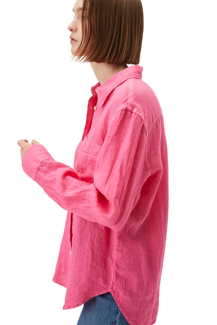 Camicia Easy lino dyed