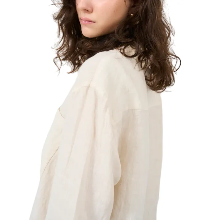 Camicia Easy lino dyed