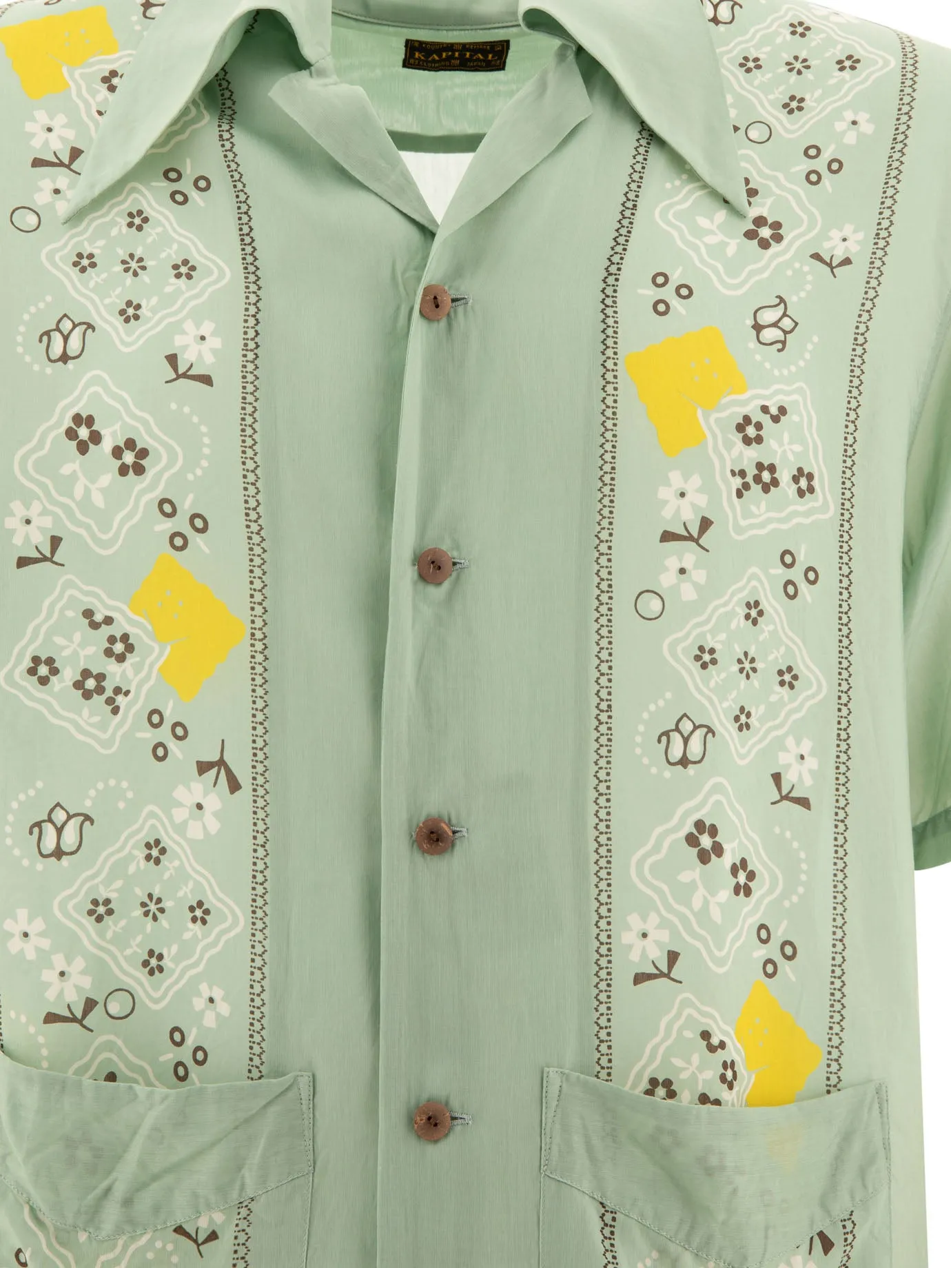 Camicia Kapital Peckish Rainbowy