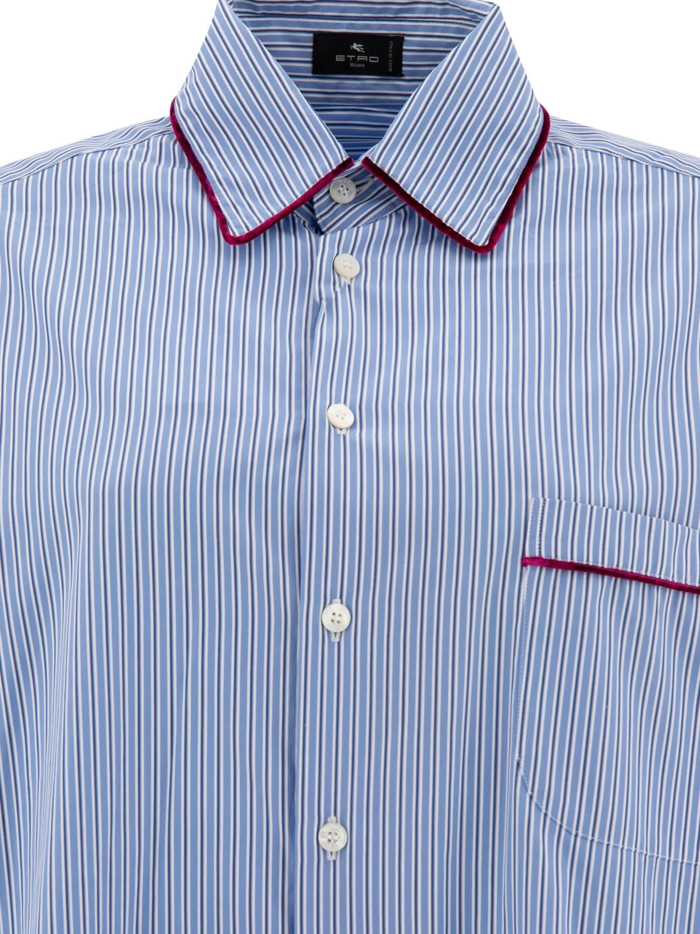 Camicia poplin a strisce etro
