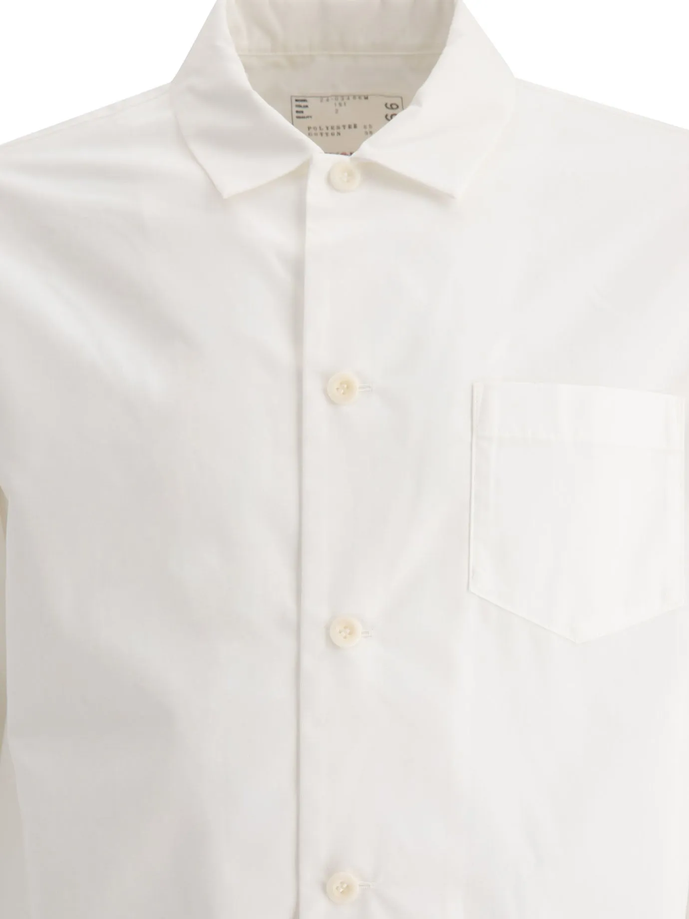 Camicia sacai con tasca
