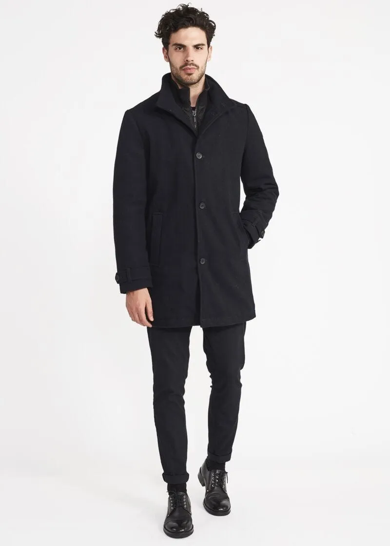 Cappotto con pettorina interna