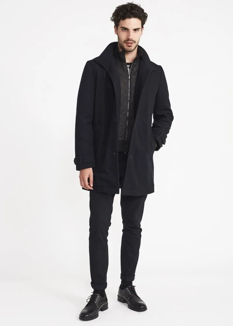 Cappotto con pettorina interna