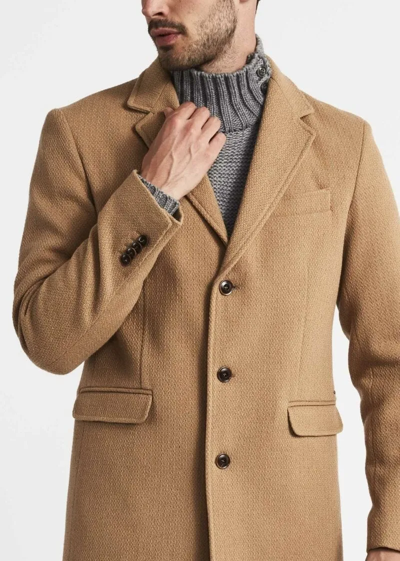 Cappotto lungo monopetto