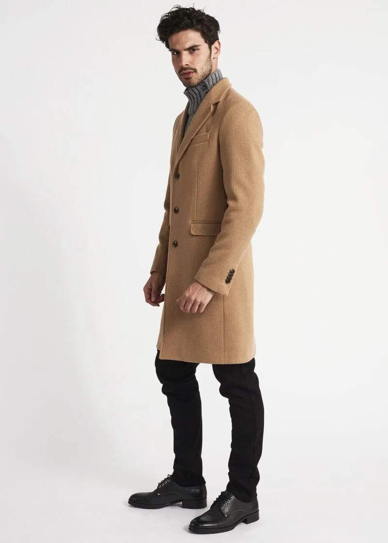 Cappotto lungo monopetto