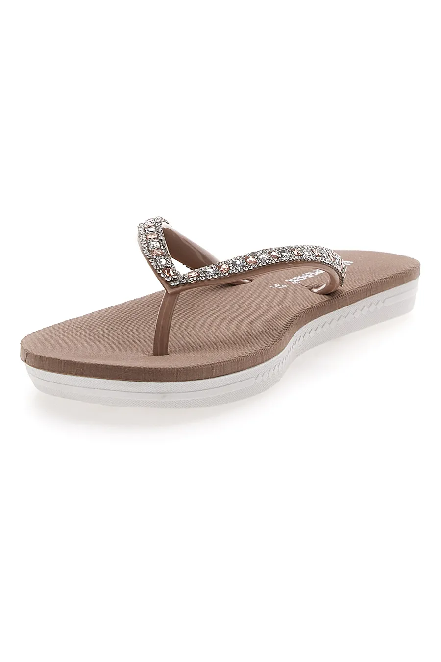 Ciabatte Infradito Cipria con Brillantini Superga 24728