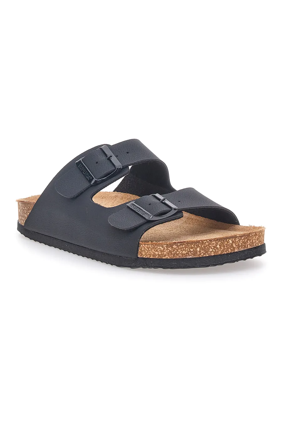 Ciabatte Nere con Cinturini Regolabili Superga  31618
