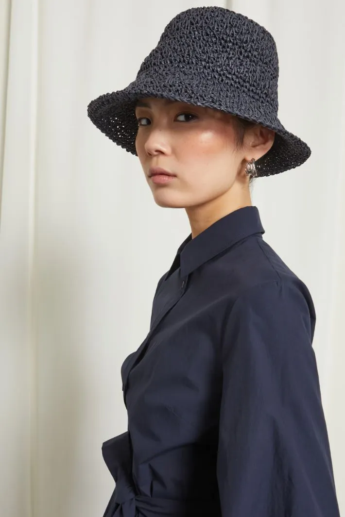 Cloche effetto rafia