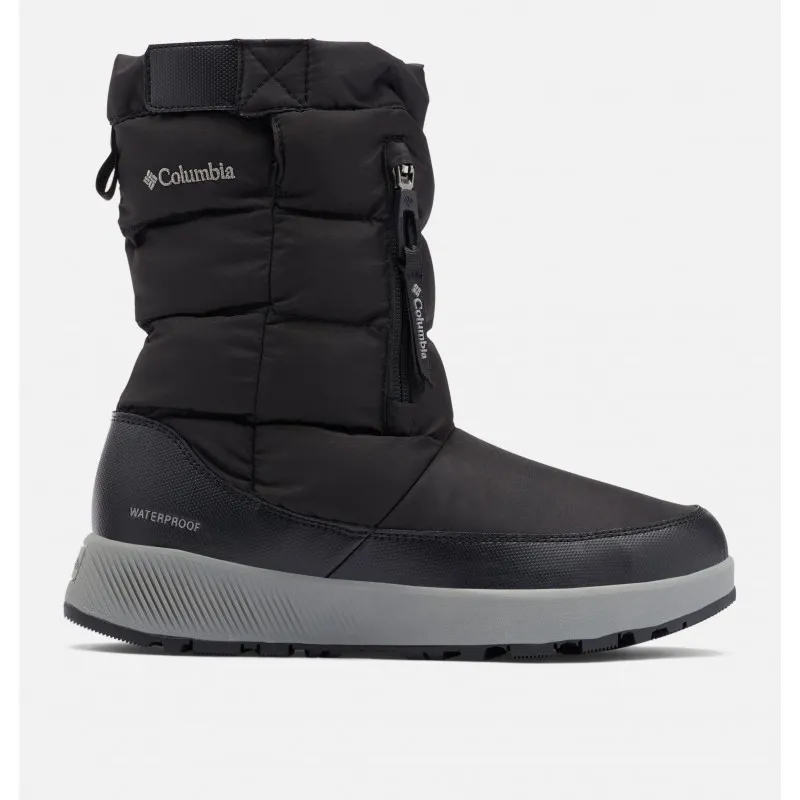 Columbia Stivali senza lacci Paninaro Omni-Heat da donna black, stratus