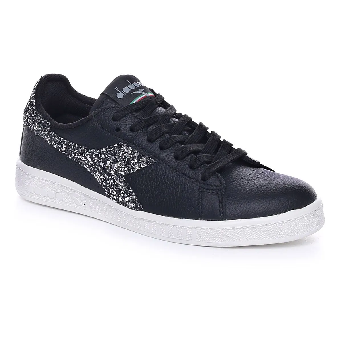 Diadora Game P Metallic Glitter Donna Black