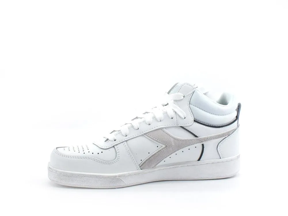 DIADORA Magic Basket Demi Cut Suede Sneaker White 501.17856401