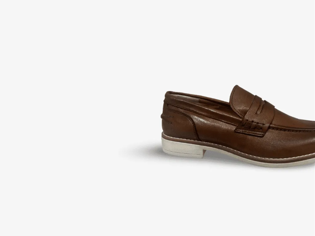 D'Ordia mocassino in pelle Penny Loafer