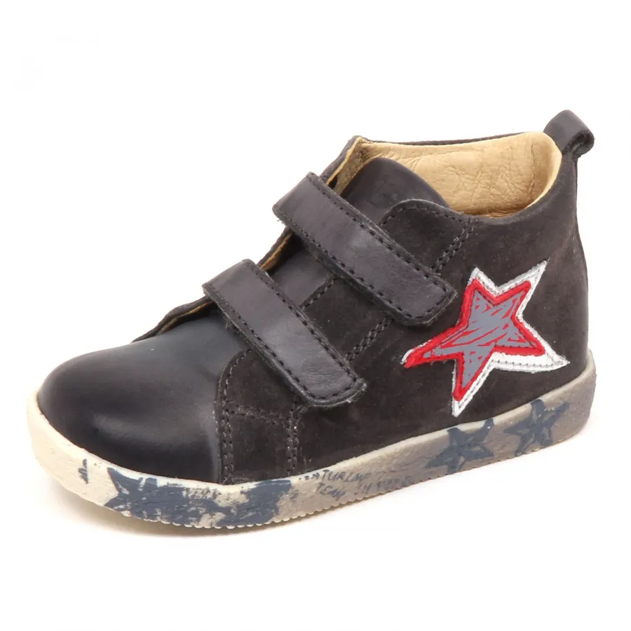 E5948 sneaker bimbo dark grey FALCOTTO scarpe strappi primi passi shoe baby boy