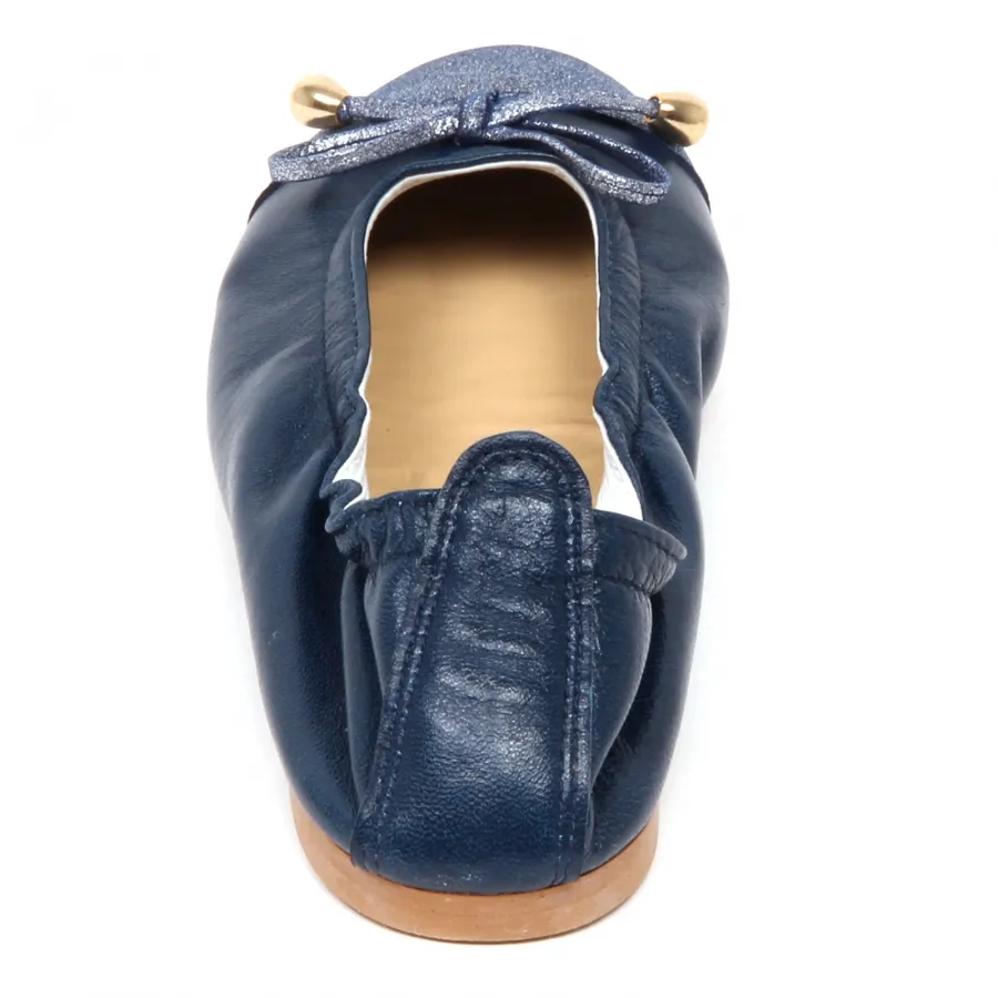 E7804  ballerina bimba blu CLARYS scarpe leather shoe baby kid girl