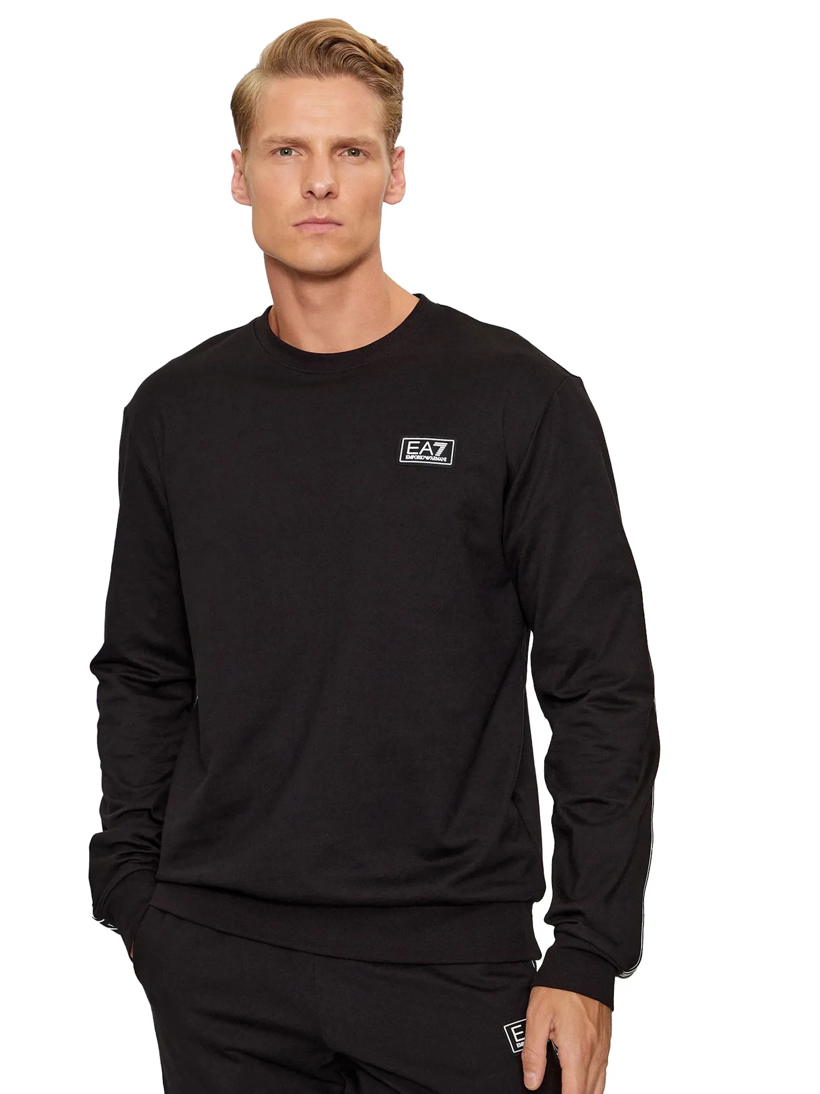 EMPORIO ARMANI Felpa girocollo con logo