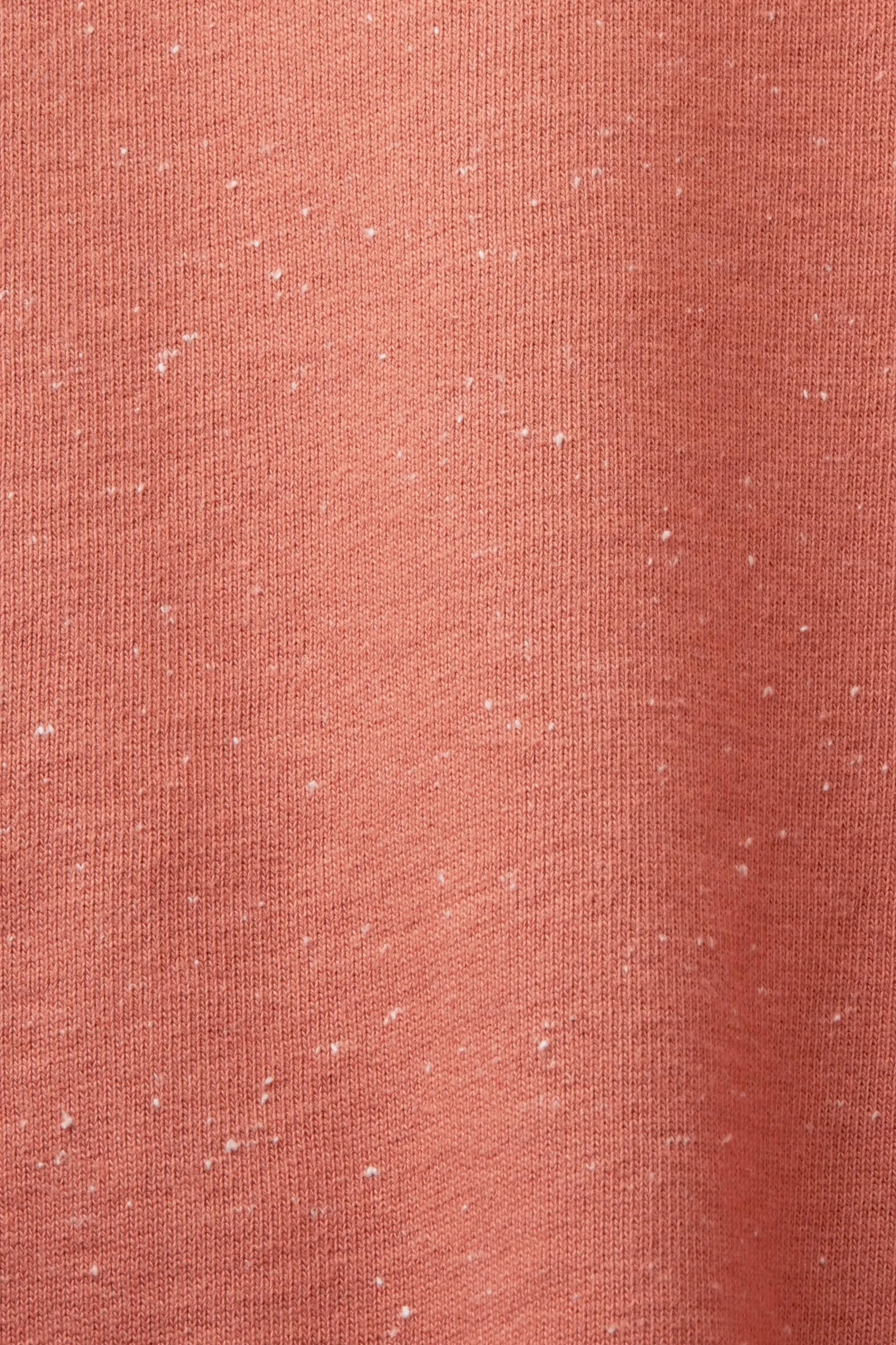 Felpa basic effetto schizzi, misto cotone