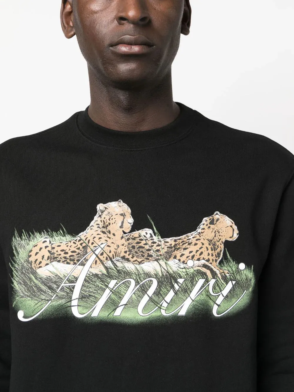 Felpa Cheetah con stampa
