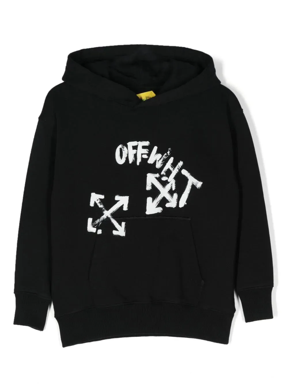 Felpa con logo e motivo Arrow effetto vernice