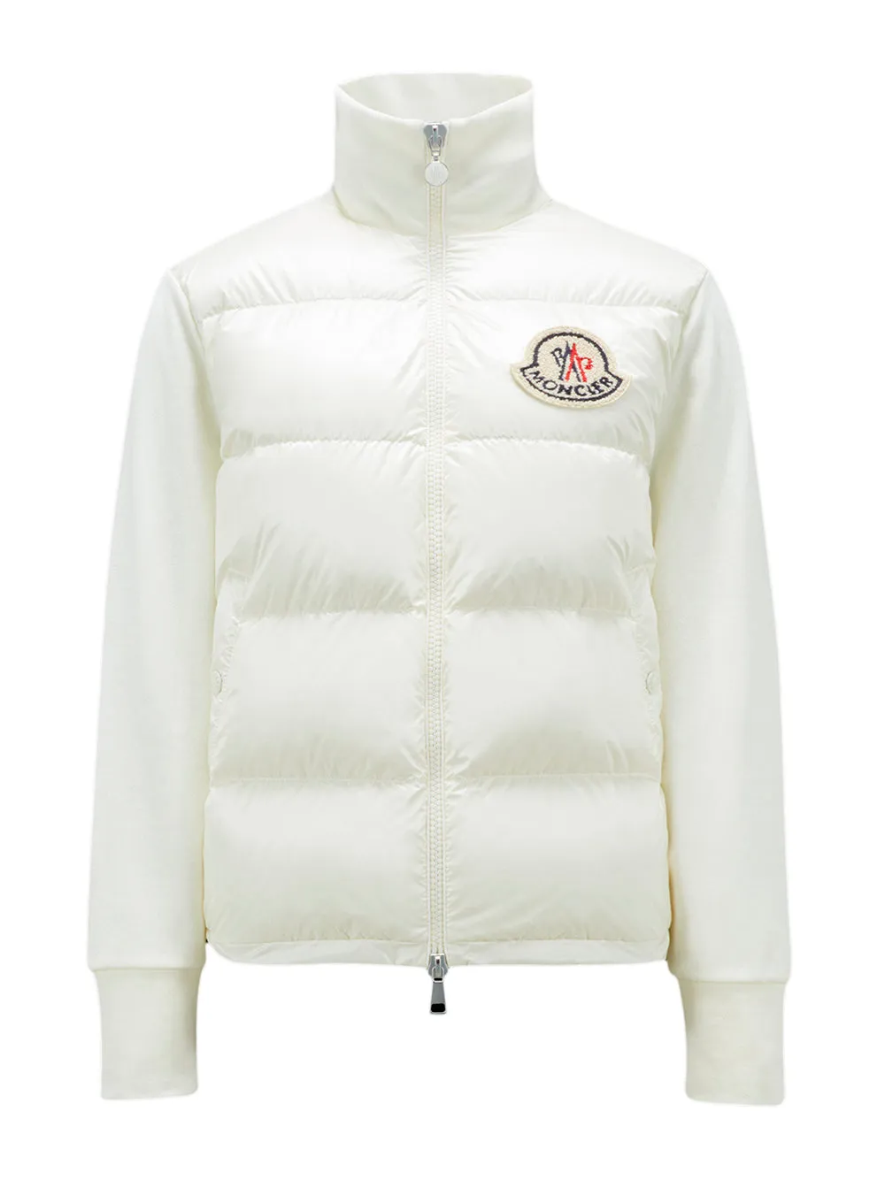 Felpa con zip e imbottitura