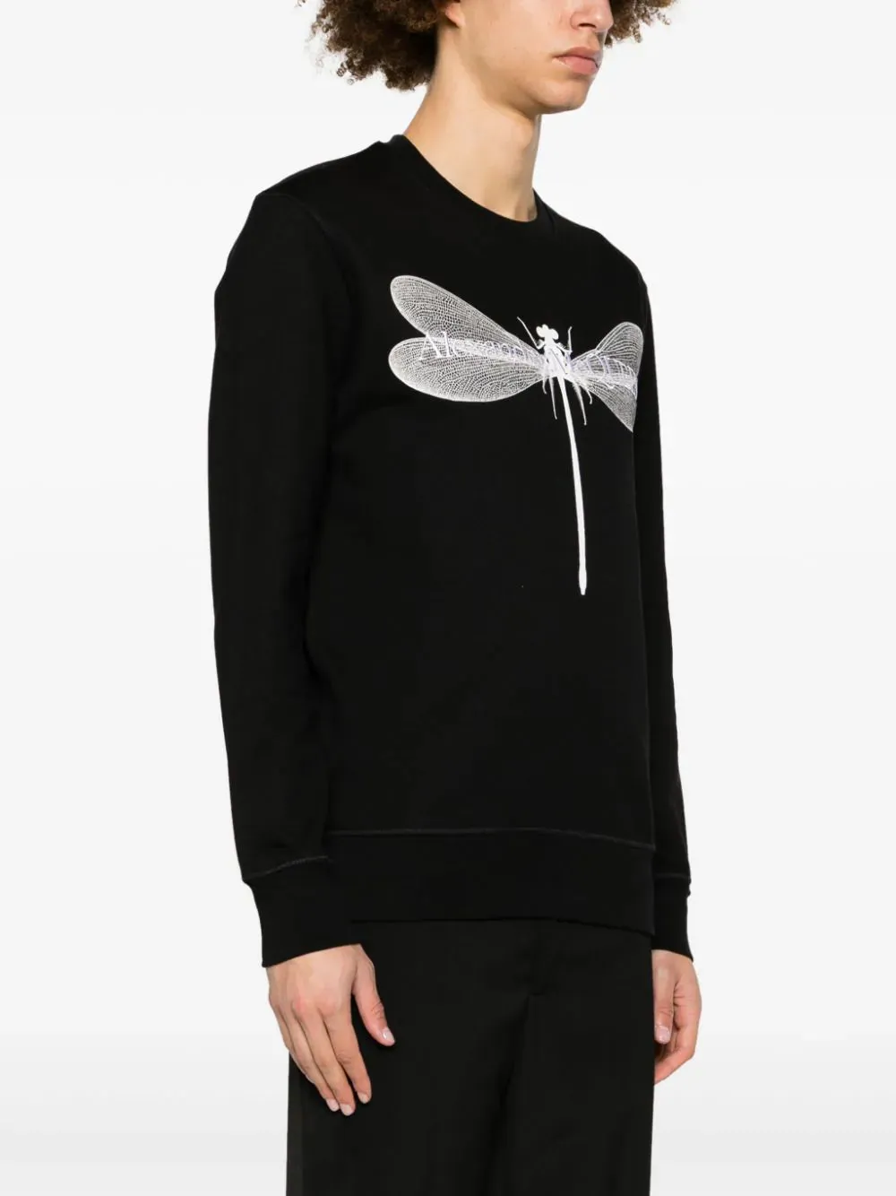 Felpa Dragonfly in nero