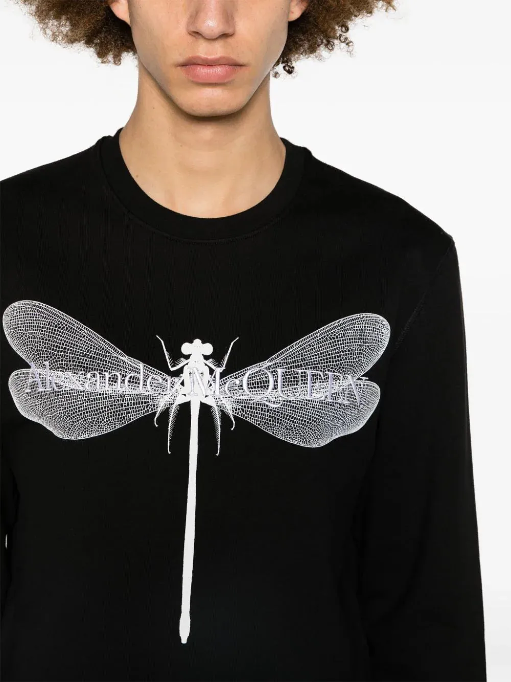 Felpa Dragonfly in nero