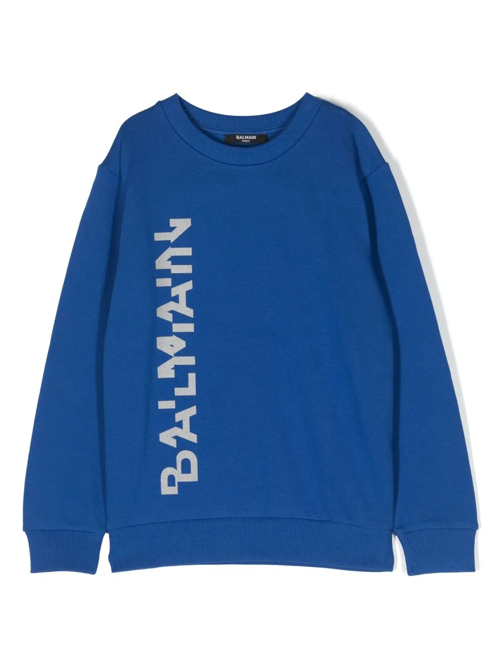Felpa logo Balmain glitterato