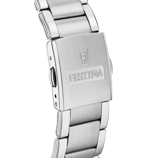 Festina | OROLOGIO FESTINA TIMELESS CHRONOGRAPH F20343/8 NERO CINTURINO IN ACCIAIO, UOMO